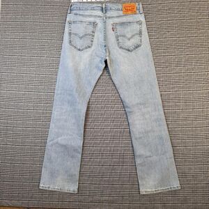 Levi's Men's 527 Bootcut Denim Light Blue size 32x30